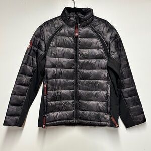 Canada Weather Gear Black Camo Puffer Coat 18/20